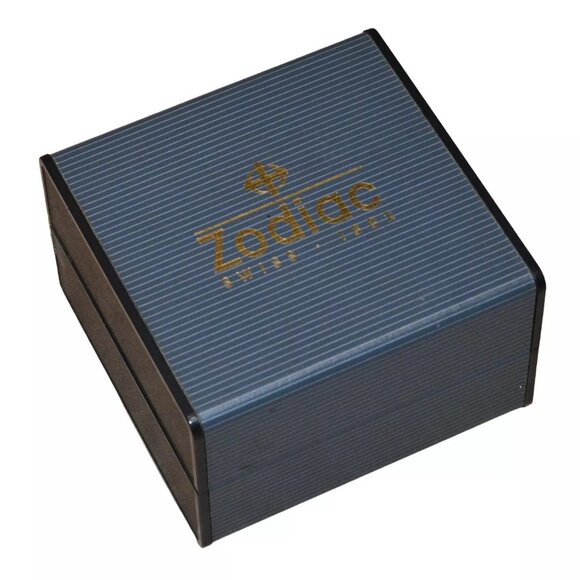 Rare Men's 38mm Blue/ Red ZODIAC Formula 1 Swiss Made Stainless Watch 760.81.60! - Picture 9 of 10